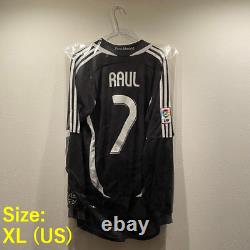 Adidas Raul Real Madrid Jersey Soccer Shirt Long Sleeve 05/06 Size XL Original