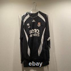 Adidas Raul Real Madrid Jersey Soccer Shirt Long Sleeve 05/06 Size XL Original