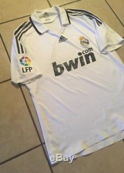 Adidas Real Madrid 08/09 Home Player Issue Jersey Formotion Size L