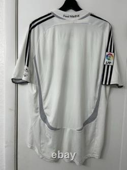 Adidas Real Madrid 100% Original Home Jersey Shirt Large 2006/2007 Vintage
