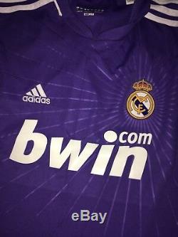 Adidas Real Madrid 10/11 3rd #7 Ronaldo Champions League Soccer Jersey Mens M