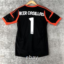 Adidas Real Madrid 110 Year Anniversary Jersey #1 Iker Casillas Men's Small RARE