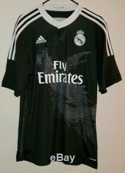 Adidas Real Madrid 14/15'Dragon' Third Jersey / Shirt (Size L)