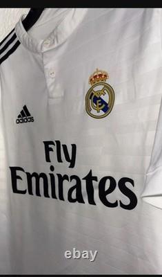 Adidas Real Madrid 14/15 Luka Modric Home Jersey Rare Men's Size Small