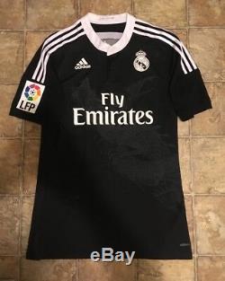 Adidas Real Madrid 14/15 Third Adizero Jersey Match Issue Size 8