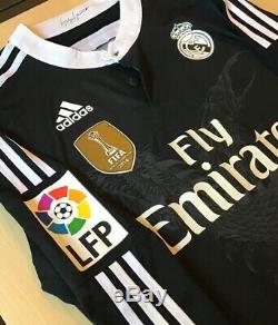 Adidas Real Madrid 14/15 Third Jersey Match Player Issue Adizero Size 8