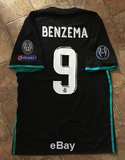 Adidas Real Madrid 17/18 Away Jersey Player Issue Adizero Size 8 (L)