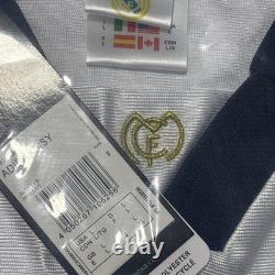 Adidas Real Madrid 1999/00 Reissue Home Soccer Jersey JJ3801 Men's Size L