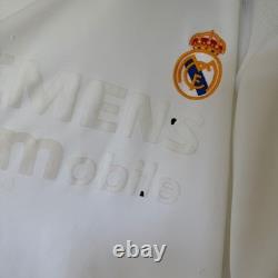 Adidas Real Madrid 2002 Centenary Home Jersey Siemens Ronaldo XL Soccer Shirt