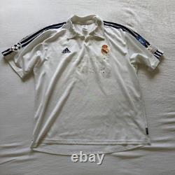 Adidas Real Madrid 2002 Centenary Home Jersey Siemens Ronaldo XL Soccer Shirt