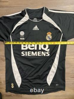 Adidas Real Madrid 2006-2007 Away Soccer Jersey Kit Men's Size M Cannavaro
