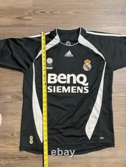 Adidas Real Madrid 2006-2007 Away Soccer Jersey Kit Men's Size M Cannavaro