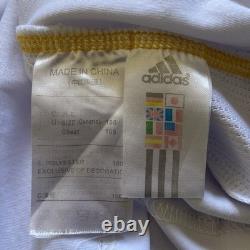 Adidas Real Madrid 2008/2009 Home Soccer Jersey Shirt Raul 7 La Liga Shirt