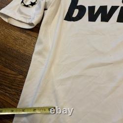 Adidas Real Madrid 2009 2010 Football Soccer Jersey Ronaldo Fade Distressed