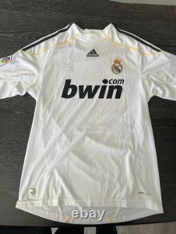 Adidas Real Madrid 2009/2010 Home jersey, Size M, Used