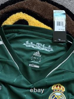 Adidas Real Madrid 2012-13 Ronaldo 7 Third Jersey Green Mens Medium
