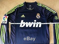 Adidas Real Madrid 2012-2013 Mesut Ozil Formotion LFP Player Issue LS jersey