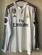 Adidas Real Madrid 2014/2015 Home Player Issue Soccer Jersey Size 8