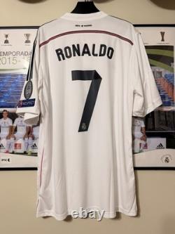 Adidas Real Madrid 2015/16 Cristiano Ronaldo #7 Home Jersey size XL