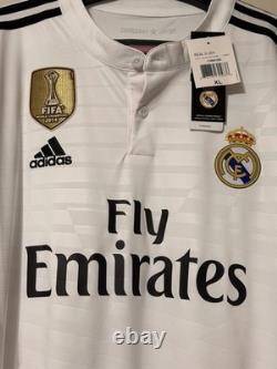 Adidas Real Madrid 2015/16 Cristiano Ronaldo #7 Home Jersey size XL