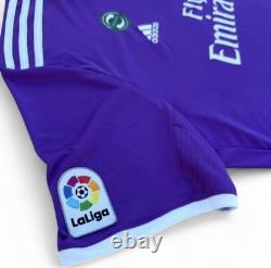 Adidas Real Madrid 2016-17 Away Kit Purple Size 2XL