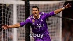 Adidas Real Madrid 2016-17 Away Kit Purple Size 2XL