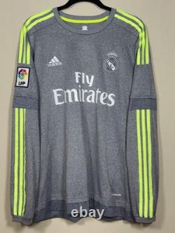 Adidas Real Madrid 2016-2017 Away Jersey Ronaldo #7 L/S SI2686 Large