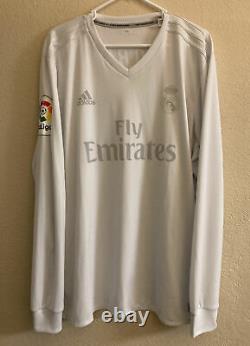 Adidas Real Madrid 2016/2017 Home Long Sleeve Parley Soccer Jersey