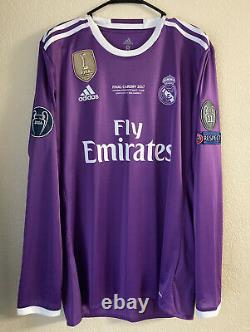 Adidas Real Madrid 2016/2017 Player Issue Away Soccer Jersey