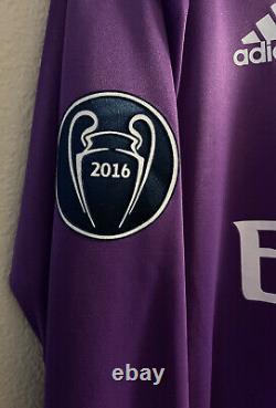 Adidas Real Madrid 2016/2017 Player Issue Away Soccer Jersey