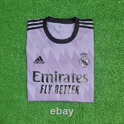 Adidas Real Madrid 2022/2023 Benzema Away Jersey Size Large