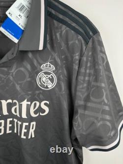 Adidas Real Madrid 2024 2025 Third Champions League #5 Bellingham Shirt Jersey