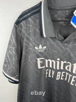 Adidas Real Madrid 2024 2025 Third Champions League #5 Bellingham Shirt Jersey