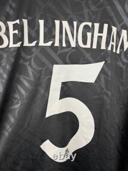 Adidas Real Madrid 2024 2025 Third Champions League #5 Bellingham Shirt Jersey
