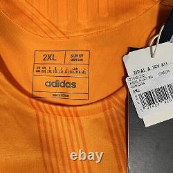 Adidas Real Madrid 2024/25 Authentic Away Jersey Kit Size 2XL IZ1642