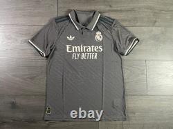 Adidas Real Madrid 2024/25 Authentic Soccer Jersey 3rd Kit Men's Size Large New