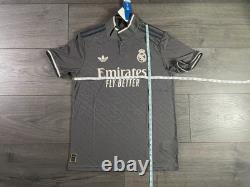 Adidas Real Madrid 2024/25 Authentic Soccer Jersey 3rd Kit Men's Size Large New