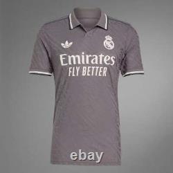 Adidas Real Madrid 2024/25 Authentic Third Jersey 3rd Kit Size 2XL IY1761