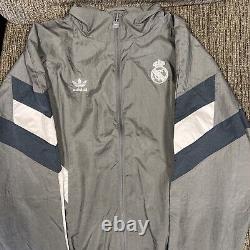 Adidas Real Madrid 2024/25 Lifestyle Anthem Track Top Jacket XL JI9479