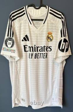 Adidas Real Madrid 2024/25 VINI JR #7 Authentic Men's Size XL IX8095 UCL Patch