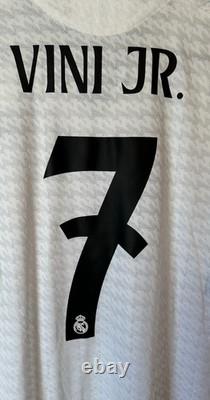 Adidas Real Madrid 2024/25 VINI JR #7 Authentic Men's Size XL IX8095 UCL Patch
