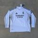 Adidas Real Madrid 2025/26 Long Sleeve Home Authentic Jersey Men's 2XL