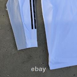 Adidas Real Madrid 2025/26 Long Sleeve Home Authentic Jersey Men's 2XL