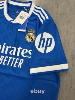 Adidas Real Madrid 2025/26 Third Authentic Jersey (JV5839) Men's Size (L) $150