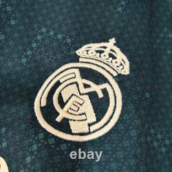 Adidas Real Madrid 2026/27 Third Jersey Long Sleeve Green Mens 3XL Fan Version