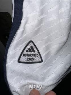 Adidas Real Madrid 23/24 Home Jersey Authentic, Size Medium, #5 Jude Bellingham