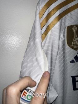 Adidas Real Madrid 23/24 Home Jersey Authentic, Size Medium, #5 Jude Bellingham
