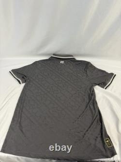 Adidas Real Madrid 24/25 Authentic Soccer Third Jersey IY1761 Gray Mens Sz LARGE