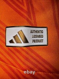 Adidas Real Madrid 24/25 AwayAuthentic Jersey Orange SizeL