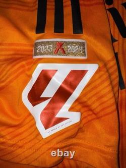 Adidas Real Madrid 24/25 AwayAuthentic Jersey Orange SizeM